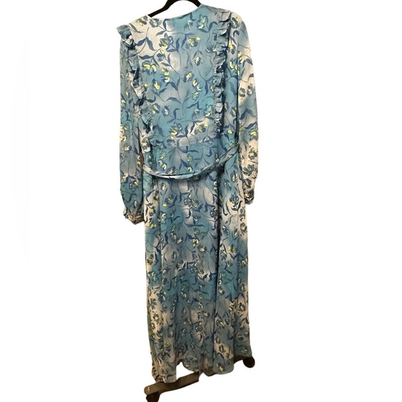 Prabal Gurung paradise blue maxi dress size 2X - Picture 9 of 16